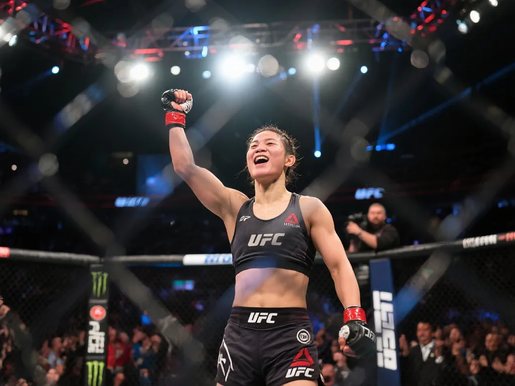 张伟丽再度封王：UFC格斗之夜见证中国力量的崛起